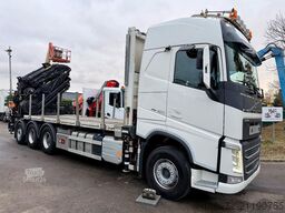 Volvo FH 420 8x4 TRIDEM PRITSCHE + 31m! KRAN HIAB 858...