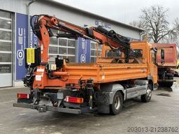MERCEDES-BENZ ATEGO 818 4x2 Kipper Kran Atlas 65.2-A3 *Funkst.
