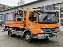 MERCEDES-BENZ ATEGO 818 4x2 Kipper Kran Atlas 65.2-A3 *Funkst.