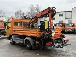 MERCEDES-BENZ ATEGO 818 4x2 Kipper Kran Atlas 65.2-A3 *Funkst.
