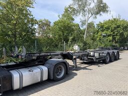 web trailer LPRS 24  3 Achs Container- Chassis incl. Generator TranscoolWenig Benutzt