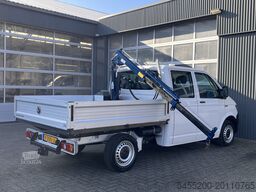 Volkswagen Transporter 2.0 TDI L2H1 DC Laadkraan Airco Tre...