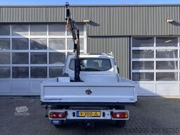 VW Transporter 2.0 TDI L2H1 DC Laadkraan Airco Tre...