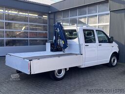 VW Transporter 2.0 TDI L2H1 DC Laadkraan Airco Tre...