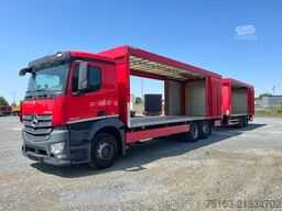 MERCEDES-BENZ Antos 2540 L 6x2 Pritsche LBW Getränke 8,2m, 2to