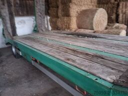GOLDHOFER TÜ16/80 2-Achs Tieflader BPW Reifen+Bremsen 90%