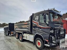 Volvo Fh16 650 6x4 Tipper Truck w/ Sørling Triple Traile