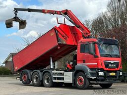 MAN TGS 35.400 8X4 TRIPLE!! EURO6!! Z-KRAAN/KIPPER!...