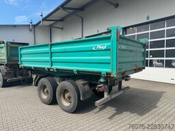 FLIEGL 18t Tandem Stahl 3-Seiten Kipper