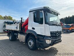 MERCEDES-BENZ 1835 Arocs 3Skipper MEILLER + PK14501 SLD5 Kran