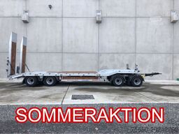 Möslein T 4 VB H1  neuer 4 Achs Tieflader hydraulischen Rampen
