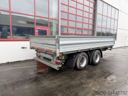  18 t  18 t Tandemkipper- Tieflader, wenig Benutzt, Breitbereifung