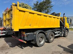 DAF CF 85.410 6X4 21T HOOKLIFT + CRANE HIAB 166-3 H...