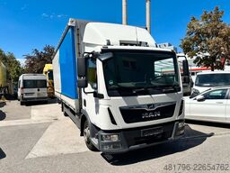 Βαν με κουρτίνα πλευράς MAN TGL 8.190 Pritsche + Plane Schiebeplane LBW