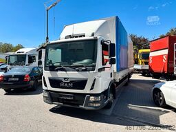MAN TGL 8.190 Pritsche + Plane Schiebeplane LBW