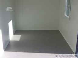 Decker Containerbau Bürocontainer 20ft, auf ABR, sofort