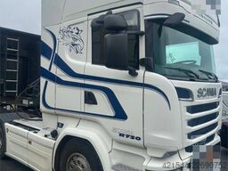 Scania R580 6x4 tractor and 2007 DAMM tipper semi.