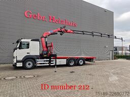 Volvo FM 500 6x2 HMF 2120 K-RC 6 x Hydr. Winch!