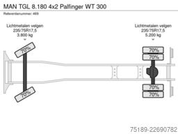 MAN TGL 8.180 4x2 Palfinger WT 300