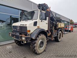 MERCEDES-BENZ Unimog U 2150 Hiab 225 - E 3 Kran 4 x 4 Allrad
