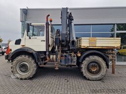 MERCEDES-BENZ Unimog U 2150 Hiab 225 - E 3 Kran 4 x 4 Allrad