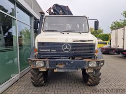 MERCEDES-BENZ Unimog U 2150 Hiab 225 - E 3 Kran 4 x 4 Allrad