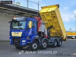 MAN TGS 35.480 8X4 HMF 2243-Z2 Crane Kran Tipper Eu...