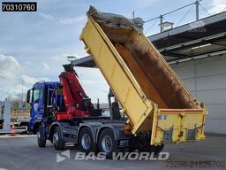 MAN TGS 35.480 8X4 HMF 2243-Z2 Crane Kran Tipper Eu...