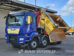 MAN TGS 35.480 8X4 HMF 2243-Z2 Crane Kran Tipper Eu...