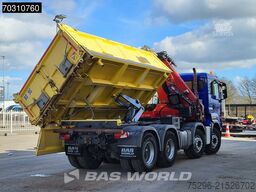 MAN TGS 35.480 8X4 HMF 2243-Z2 Crane Kran Tipper Eu...