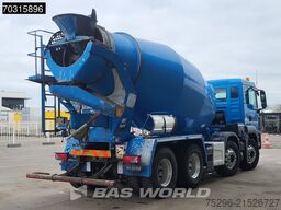 MAN TGS 32.360 8X4 9m3 Stetter Mixer Euro 6 Full Steel