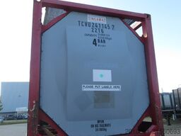 24m³ TANKCONTAINER TANK EDELSTAHL Stahlcontainer TANK 24.000L GÜLLE