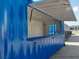 20 Fuß Imbisscontainer Barcontainer Eventcontainer KONTENER