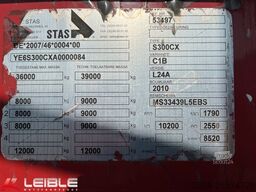 STAS S300CX*ALU-Mulde*40m³*Liftachse*Pendelklappe*