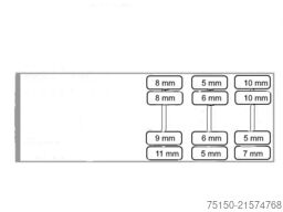 FAYMONVILLE F-S43 MEGA Telesattel 3 x zwangsgelenkt Nr.: 335