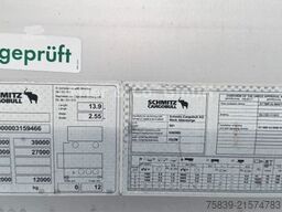 SCHMITZ CARGOBULL Liftachse, Edscha, Rahmen verzinkt, 385/65