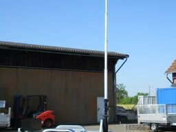 WEKO Fahrgestell, Stromerzeuger und Lichtmast