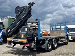 Scania P410  6x4 HIAB  X-HIDOU 188 E-5, RETARDER, WHEE...