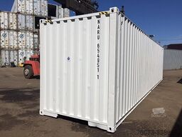  40 FT High Cube Seecontainer Weiß