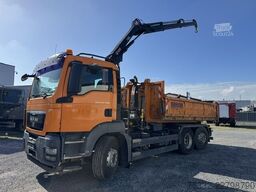 MAN TGS 26.400 Kran Hiab 099 Funk 3,9 kurz