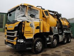 SCANIA G 450 8x4 - UNFALL - KANALREINIGER - Nr.: 014