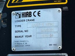 Volvo FH 540 6x4 Trekker + Hiab 622 EP-6 HiPro Euro 6