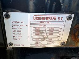 Groenewegen DRO-12-20 2-Axle Platform / BPW Axlel / Drumbra...