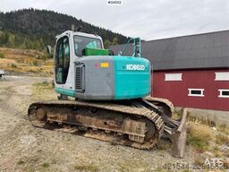 Kobelco SK135SRLC Tracked excavator – New tracks and sproc