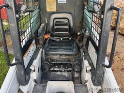 Bobcat S70 Compact Loader with Sweeper, Bucket and Pallet