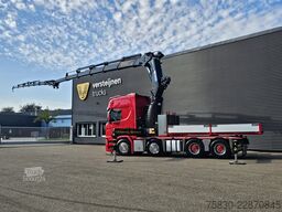 Scania R650 V8 8x4 / HMF 9520 + JIB + WINCH / 140.000 ...