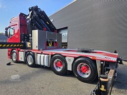 Scania R650 V8 8x4 / HMF 9520 + JIB + WINCH / 140.000 ...