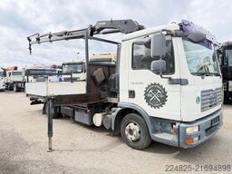 MAN TGL 12.240 4X2BL PRITSCHE+KRAN HMF 910-K*2007*