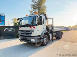 MERCEDES-BENZ Axor 1833 4x2 Kipper Kran 13m FUNK AHK