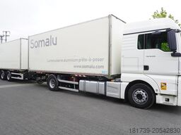 MAN TGX 18.430 / Set Box+Trailer 18+18 EPAL